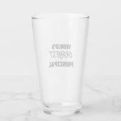 Weltweit das beste Prinzip 2 Glas (Rückseite)