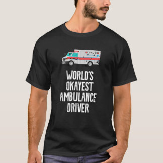 Weltweit das beste Retro-EMT für den Krankenwagen T-Shirt