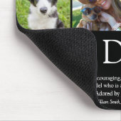 Weltweit das beste Vater Pater Definition Foto Bla Mousepad (Ecke)