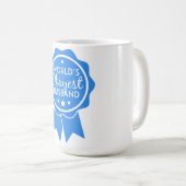 Weltweit das kleinste Husband Kaffeetasse (VorderseiteRechts)