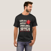 Weltweit der beste Ambulanzfahrer Funny EMS T-Shirt (Vorne ganz)