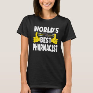 Weltweit der beste Apotheker-Job Titel Beruf Pharm T-Shirt