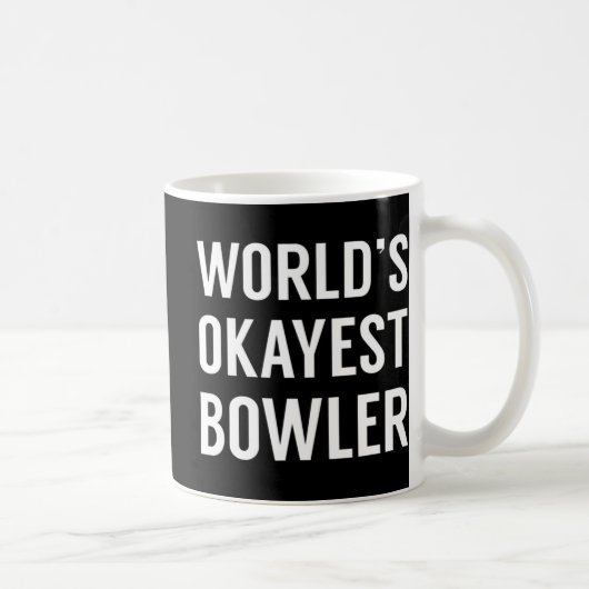 Weltweit der beste Bowler - Spaß im Bowling Kaffeetasse (Rechts)