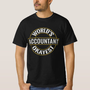 Weltweit der beste Buchhalter T-Shirt
