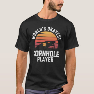 Weltweit der beste Cornhole Player T-Shirt