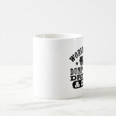 Weltweit der beste Dump Truck Driver and Vater Kaffeetasse (Mittel)