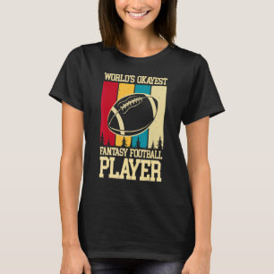 Weltweit der beste Fantasy Football-Spieler T-Shirt