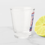 Weltweit der beste Fantasy Football Spieler USA Fa Schnapsglas (Links)