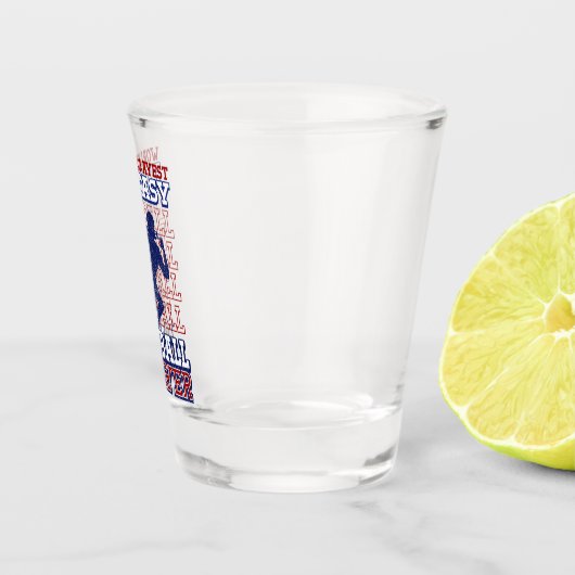 Weltweit der beste Fantasy Football Spieler USA Fa Schnapsglas (Rechts)