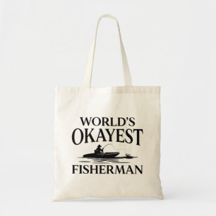 Weltweit der beste Fischer Tragetasche