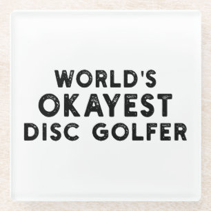 Weltweit der beste Golf-Vater für die Festplatte Glasuntersetzer