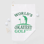 Weltweit der beste Golfer Golfhandtuch (Insitu)