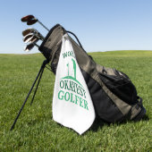 Weltweit der beste Golfer Golfhandtuch (Gras)