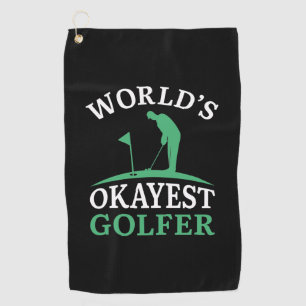 Weltweit der beste Golfer Golfhandtuch