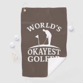 Weltweit der beste Golfer Golfhandtuch (Insitu)