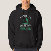 Weltweit der beste Golfer Hoodie (Vorderseite)