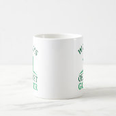 Weltweit der beste Golfer Kaffeetasse (Mittel)