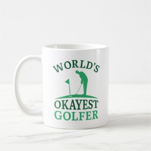 Weltweit der beste Golfer Kaffeetasse