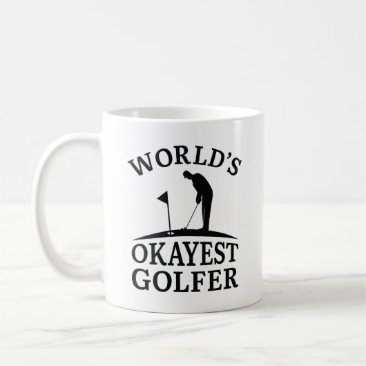 Weltweit der beste Golfer Kaffeetasse (Links)