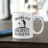 Weltweit der beste Golfer Kaffeetasse