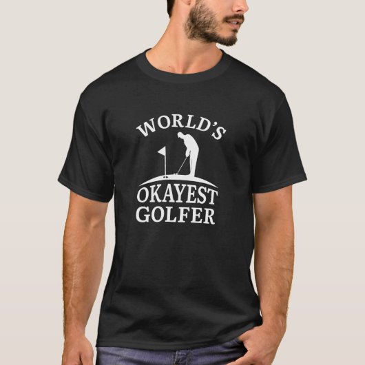 Weltweit der beste Golfer T-Shirt (Vorderseite)