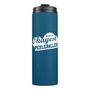 Weltweit der beste Pickleballer Thermosbecher