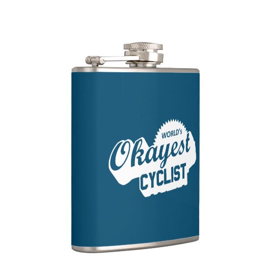 Weltweit der beste Radfahrer Flachmann (Rechts)