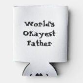 Weltweit der beste Vater Dosenkühler (Vorderseite)