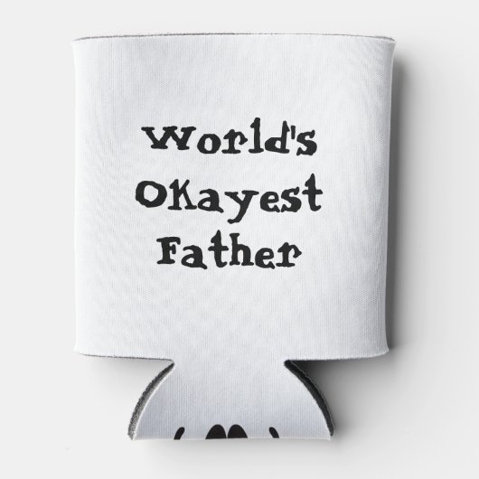 Weltweit der beste Vater Dosenkühler (Vorderseite)