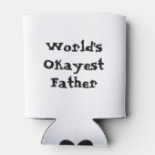 Weltweit der beste Vater Dosenkühler (Rückseite)