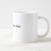 Weltweit der beste Vater Jumbo-Tasse (Rechts)