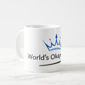 Weltweit der beste Vater Kaffeetasse (Vorderseite Links)
