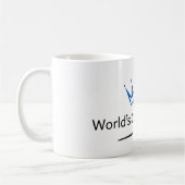 Weltweit der beste Vater Kaffeetasse (Links)