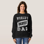 Weltweit der beste Vater Sweatshirt (Vorne ganz)