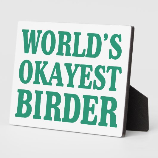 Weltweit der beste Vogelbeobachter Fotoplatte (Seite)