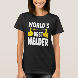 Weltweit der beste Welder Job Title Welder T-Shirt
