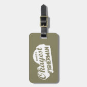 Weltweit der gute Fischer Gepäckanhänger (Vorderseite vertikal)