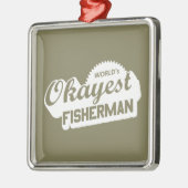 Weltweit der gute Fischer Ornament Aus Metall (Links)