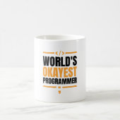 Weltweit der Weltmarkt-Programmierer Kaffeetasse (Mittel)
