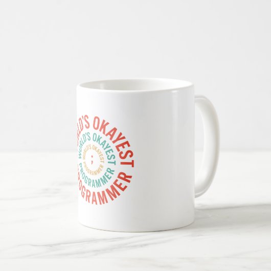 Weltweit der Weltmarkt-Programmierer Kaffeetasse (VorderseiteRechts)