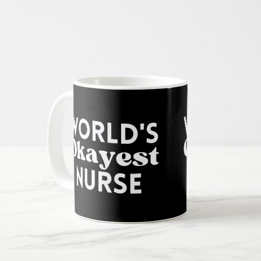 Weltweit die beste Krankenschwester Kaffeetasse (Vorderseite Links)