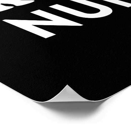 Weltweit die beste Krankenschwester Poster (Ecke)