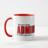Weltweit die besten administrativen Beruflichen Ve Tasse (Links)