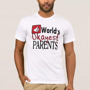 Weltweit die besten Eltern, die das Shirt von Männ