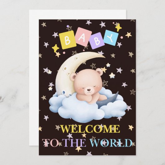 WELTWEIT FEIERTAGSKARTE (Vorne/Hinten)