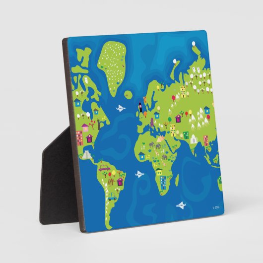 Weltweit Fotoplatte (Vorderseite)