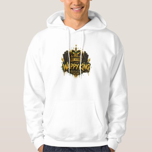 Weltweit getragen hoodie (Vorderseite)