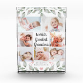 WELTWEIT GRANDMA 7 Foto Collage Green (Vorderseite)