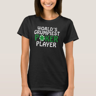 Weltweit grauenvollste Poker Spieler Spielkarten P T-Shirt