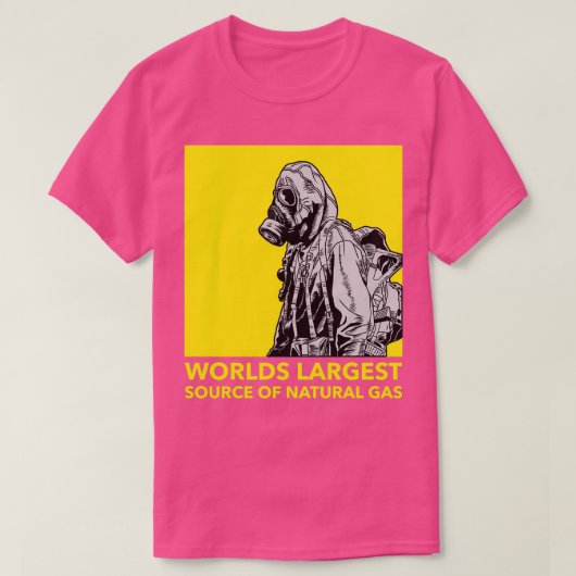 Weltweit größte Erdgasquelle 39 T-Shirt (Design vorne)